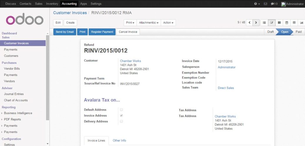 Register Refund Payment Register Refund Payment