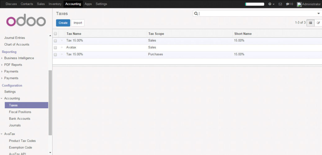 Configure AVATAX Tax Type Configure AVATAX Tax Type