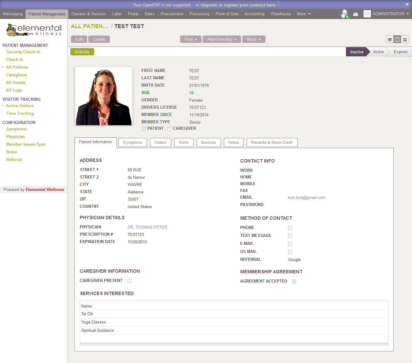 GUI Customisation of Odoo ERP