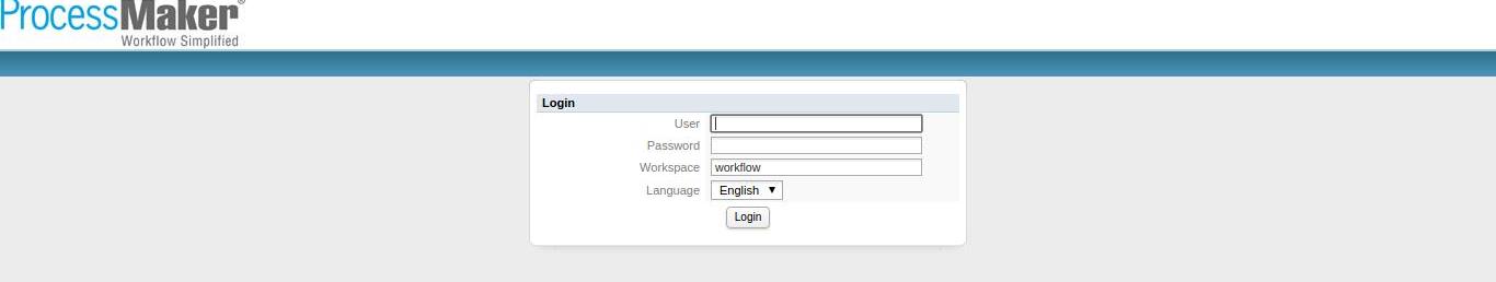 ProcessMaker Login