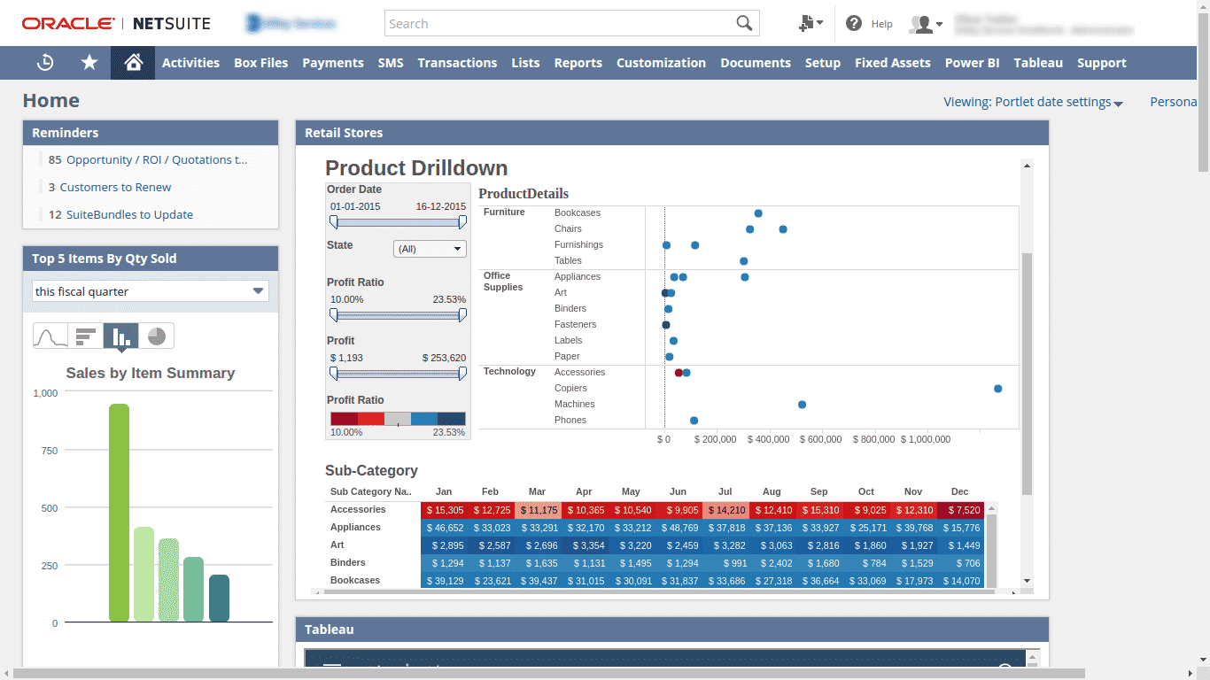 NetSuite Integration With Tableau bista solutions