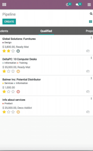 Odoo 12 benefits 010 - mobile kanban swipe