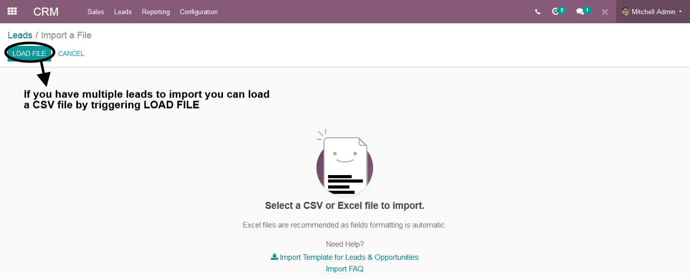 Odoo CRM