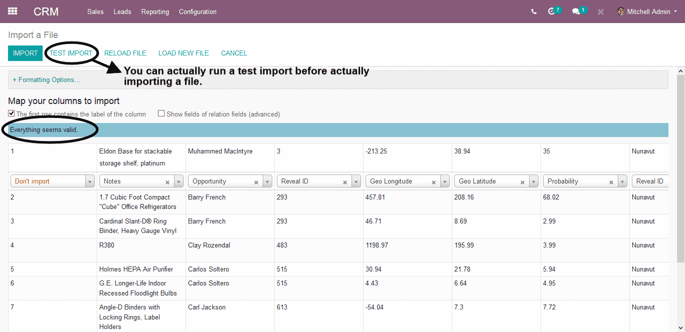 Odoo CRM
