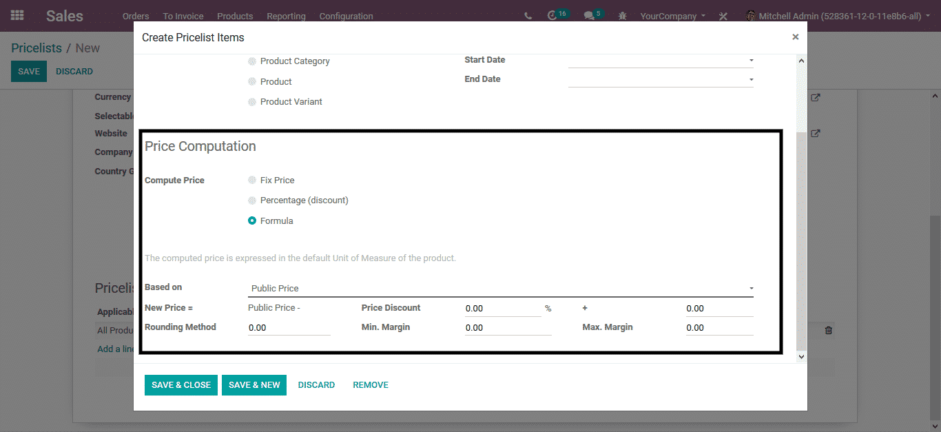 odoo sales management