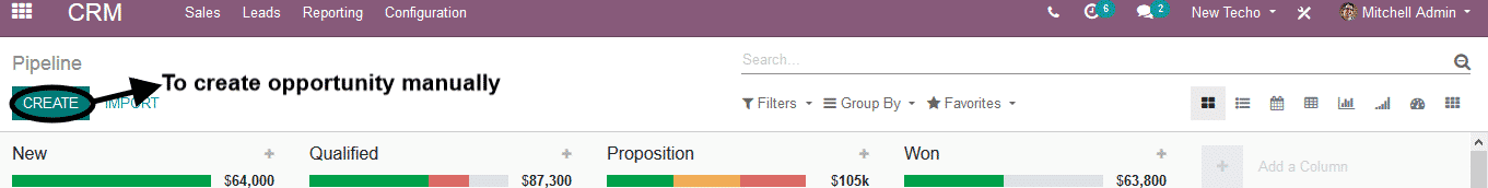 Odoo CRM
