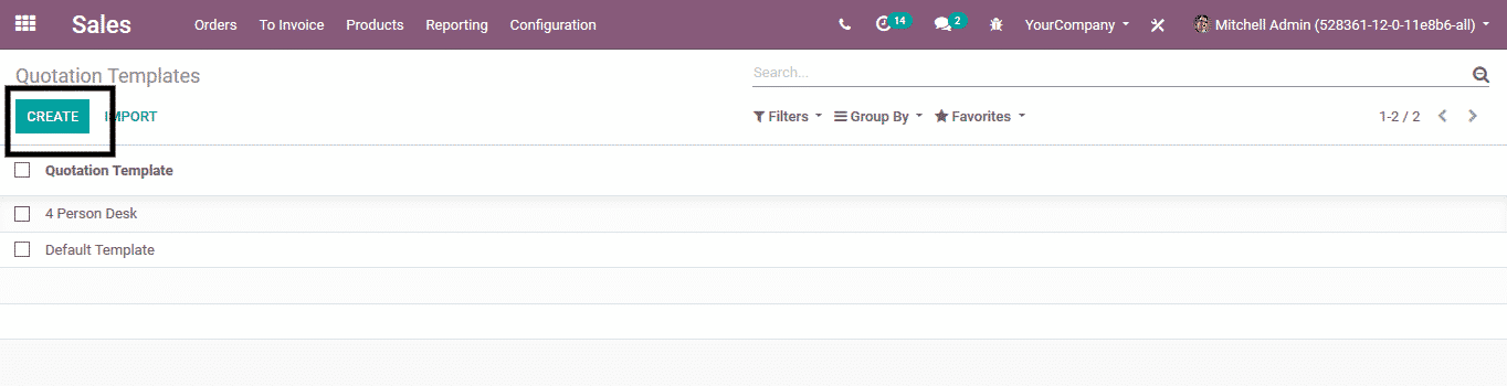 odoo sales management
