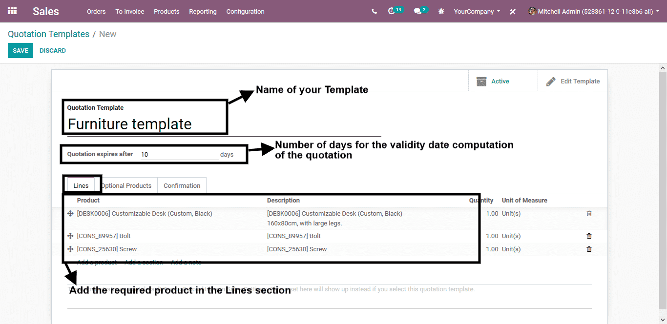 odoo sales management