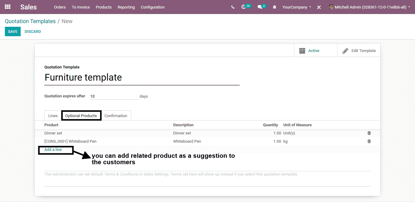 odoo sales management