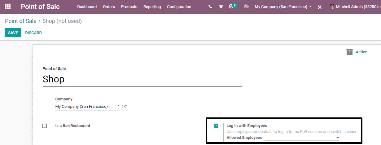 Odoo 13