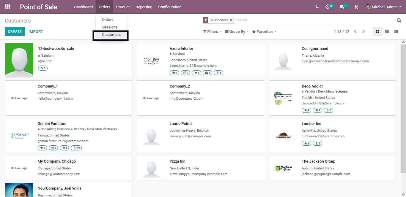 Odoo Point of Sale