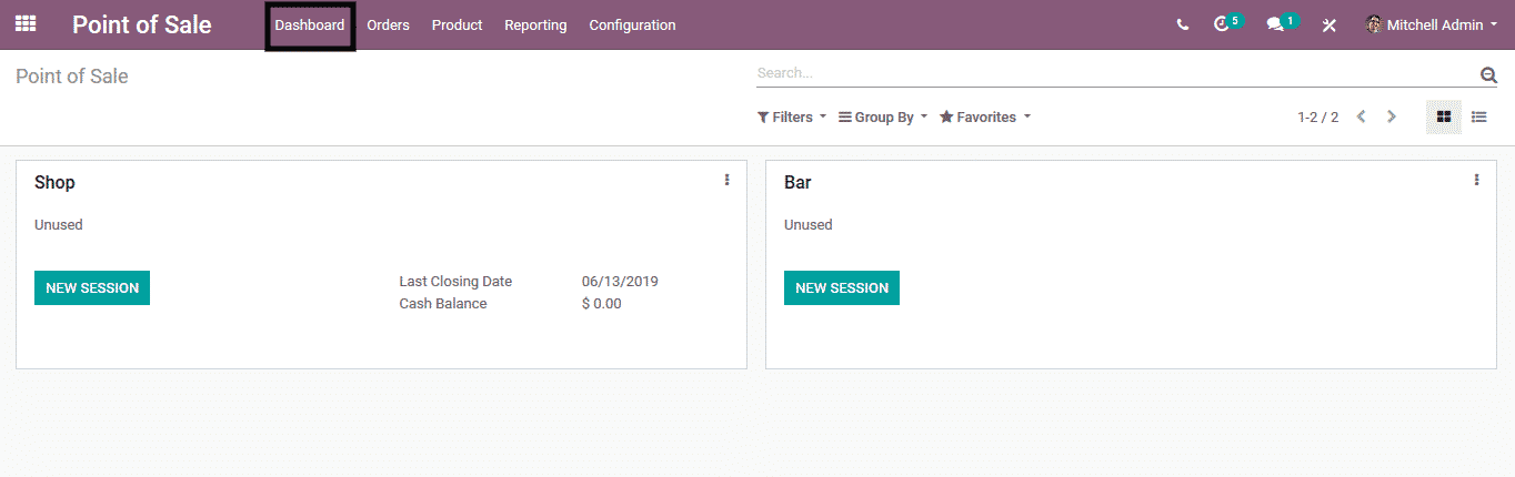 Odoo Point of Sale