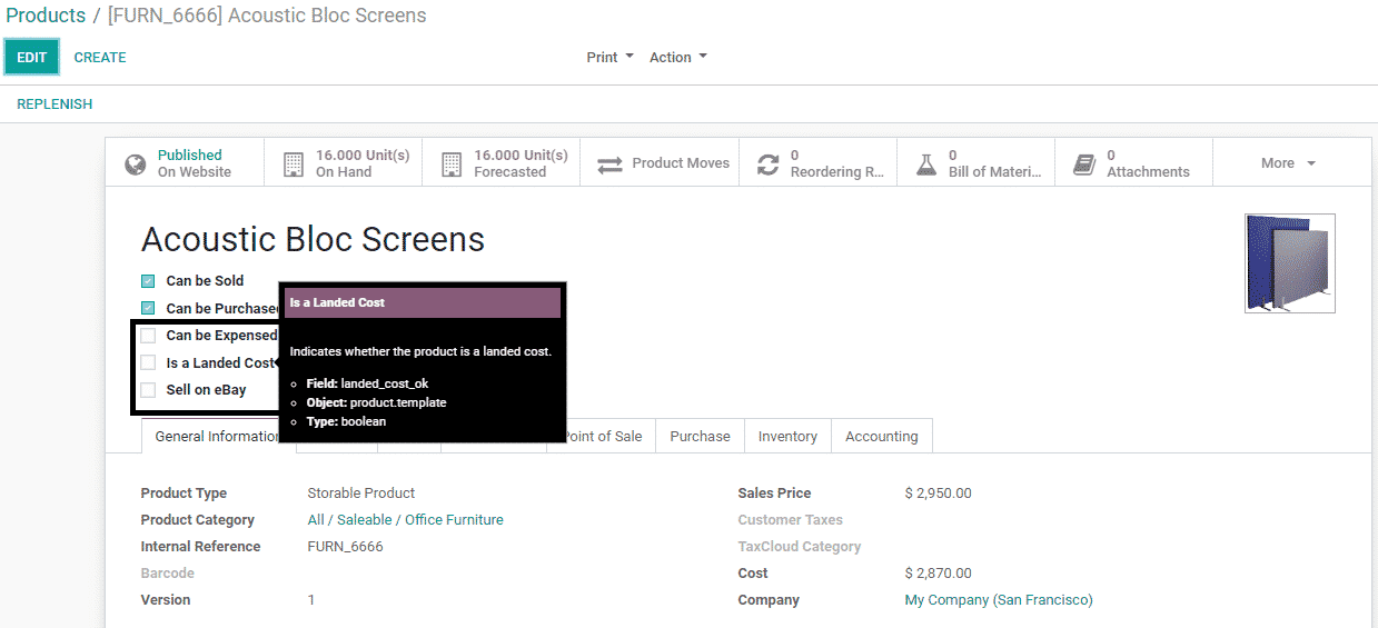 Odoo 13