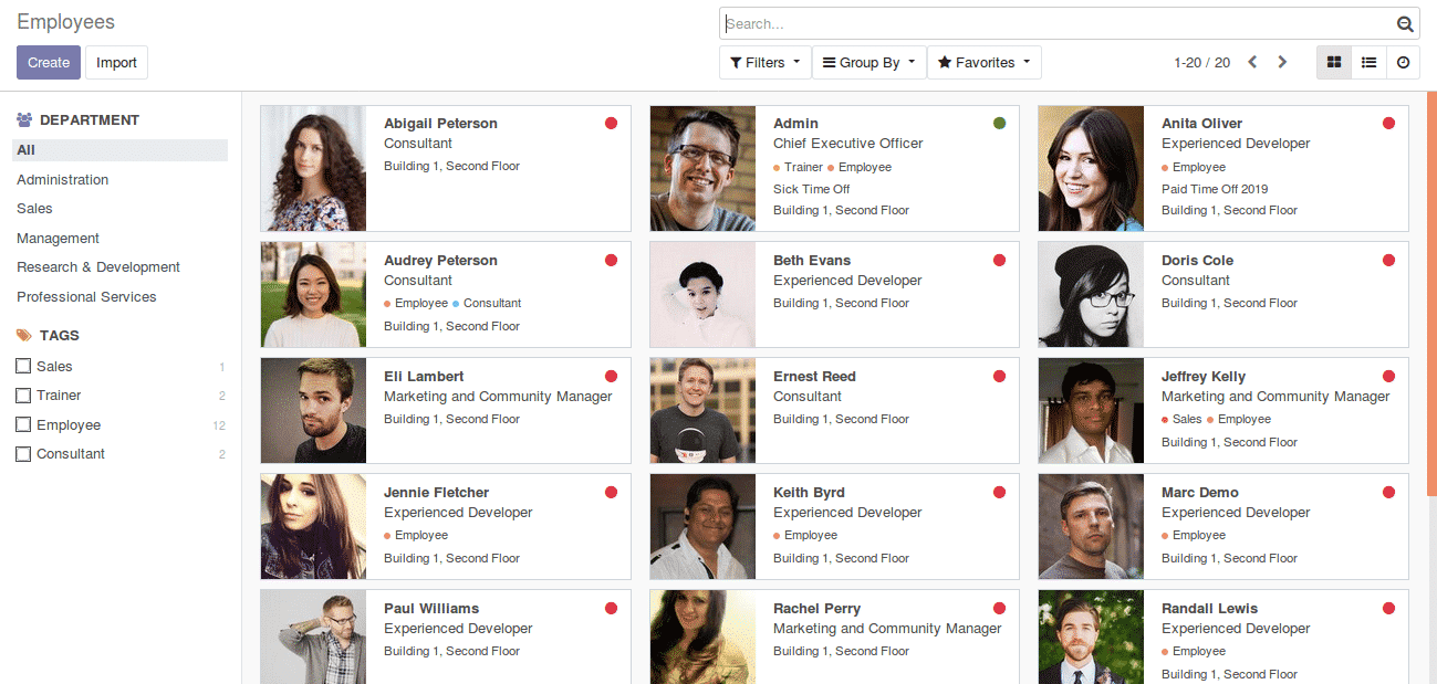 Odoo 13