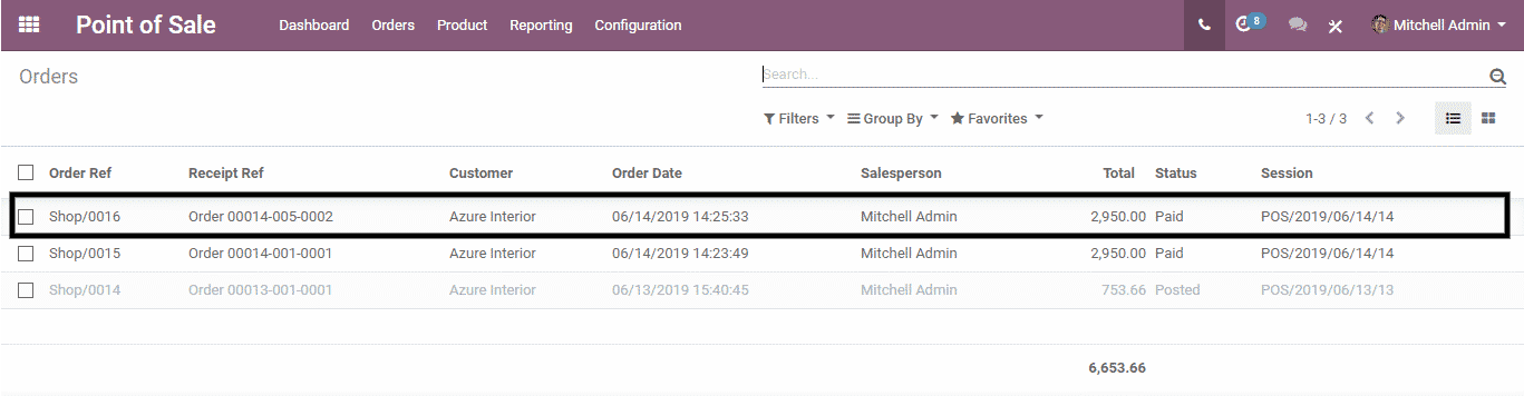 Odoo Point of Sale