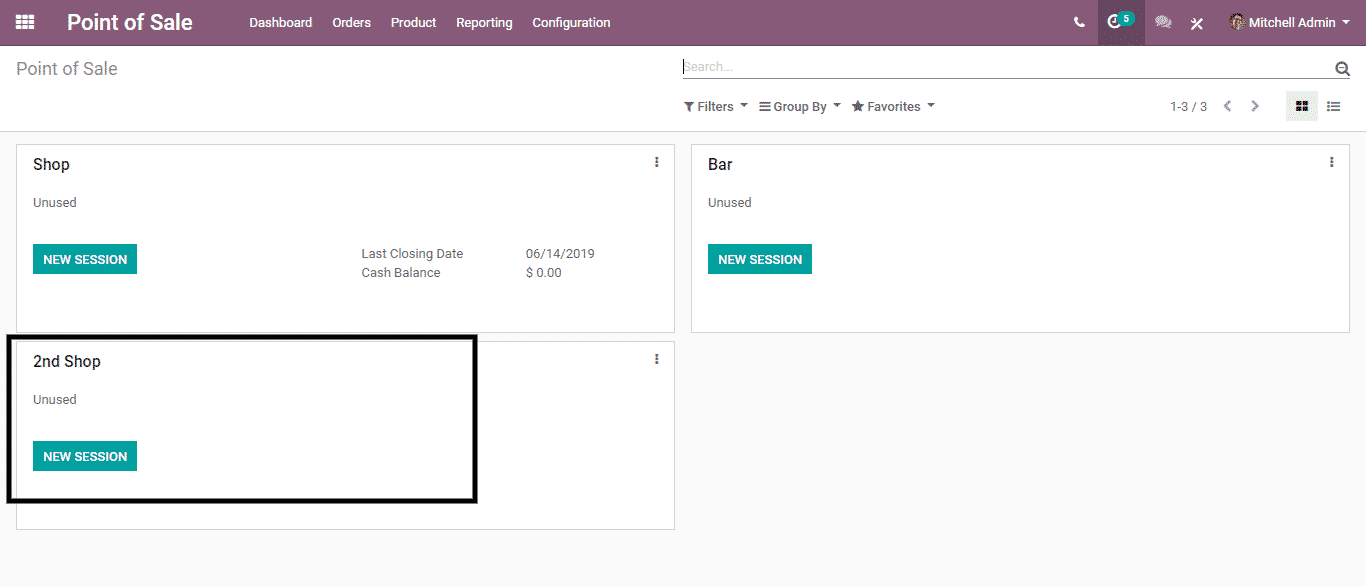 Odoo Point of Sale