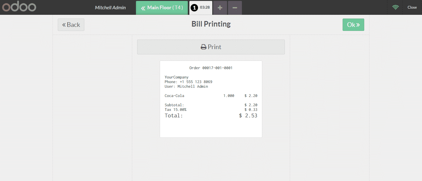 Odoo Point of Sale