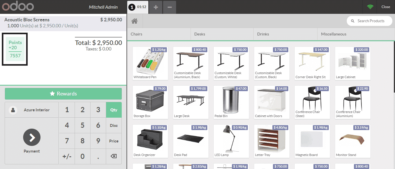 Odoo Point of Sale