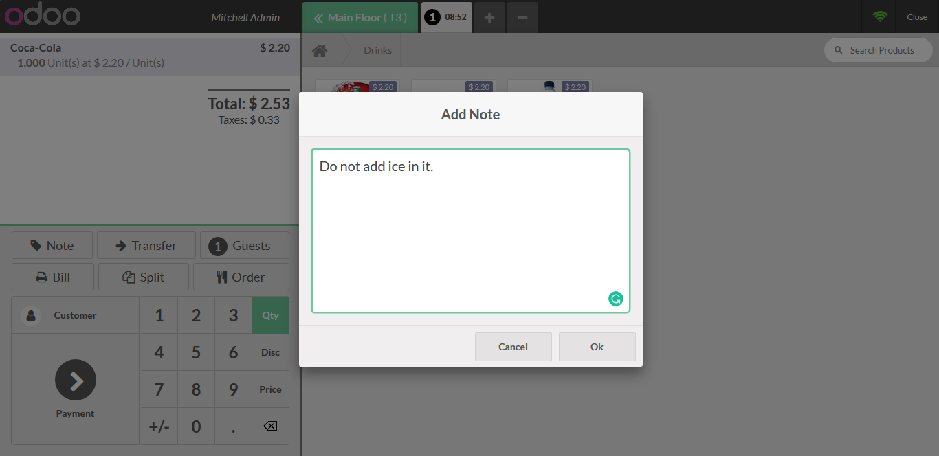 Odoo Point of Sale