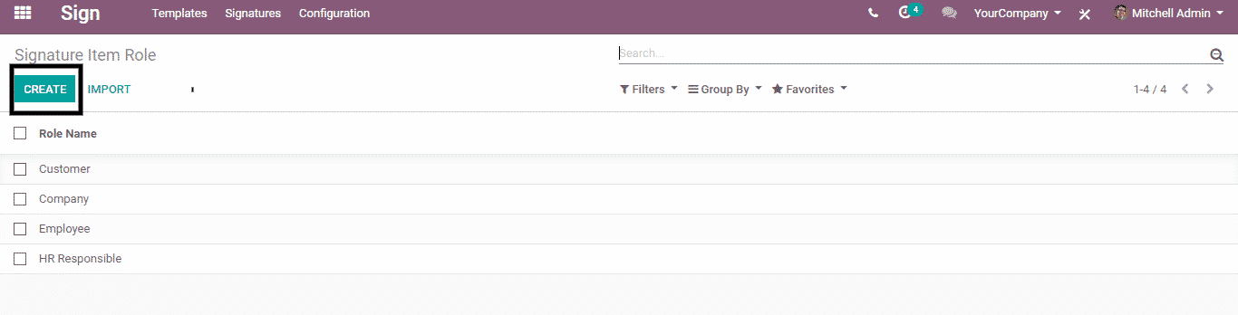 odoo signature module