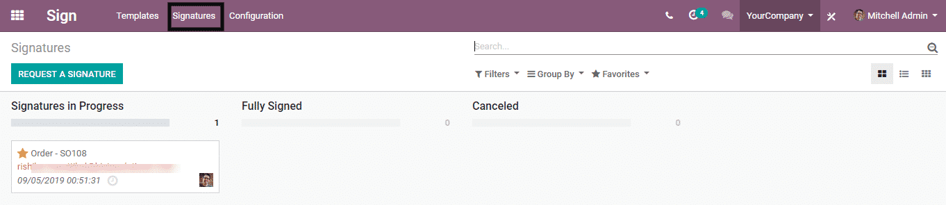 odoo sign app