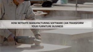 Furniture Manufacturing Software