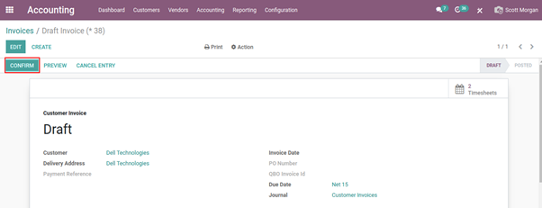 Odoo Quickbooks Integration