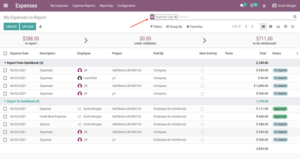 Odoo quickBooks integration