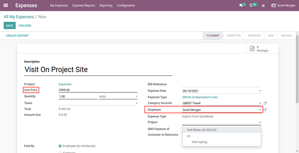 Odoo quickBooks integration