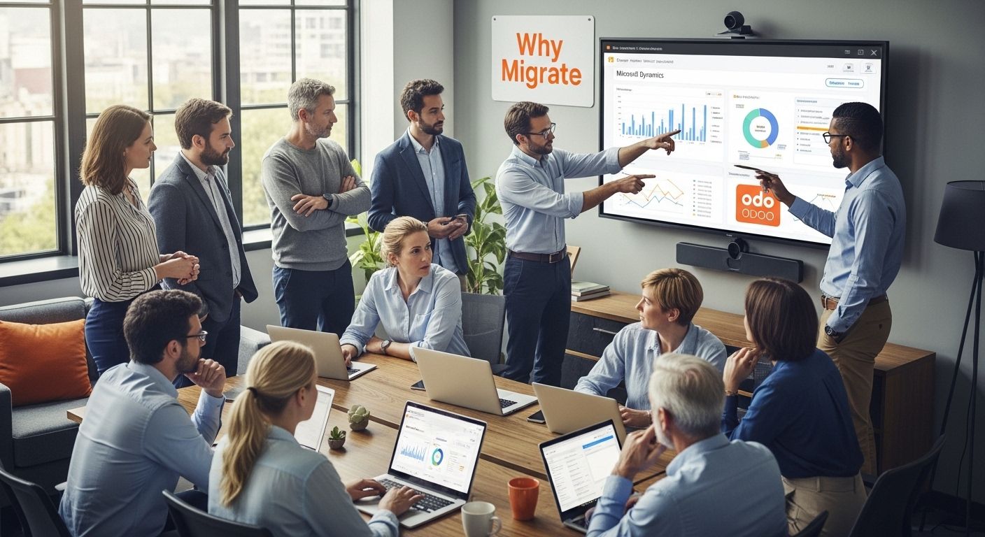 ERP migration collaboration